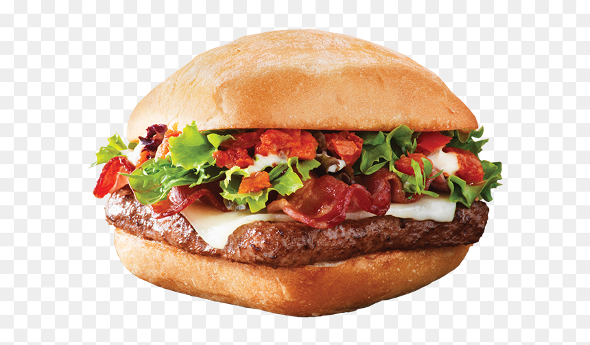 Wendy's Ciabatta Bacon Cheeseburger, HD Png Download - wendys png