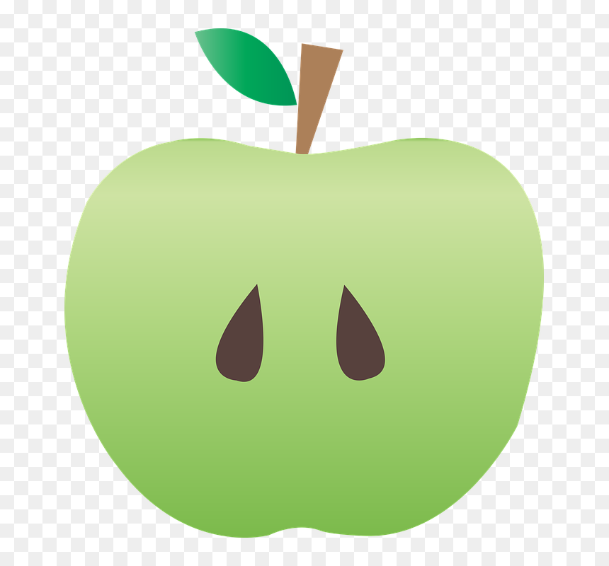 Green Apple Clipart 17, Buy Clip Art - Pit In Appel, HD Png Download - pit png