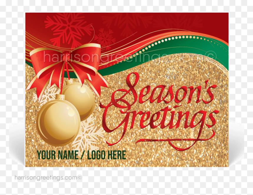 Transparent Season"s Greetings Png - Christmas Card, Png Download - seasons greetings png
