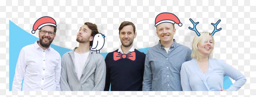Christmas Card Team - Holiday, HD Png Download - real santa png