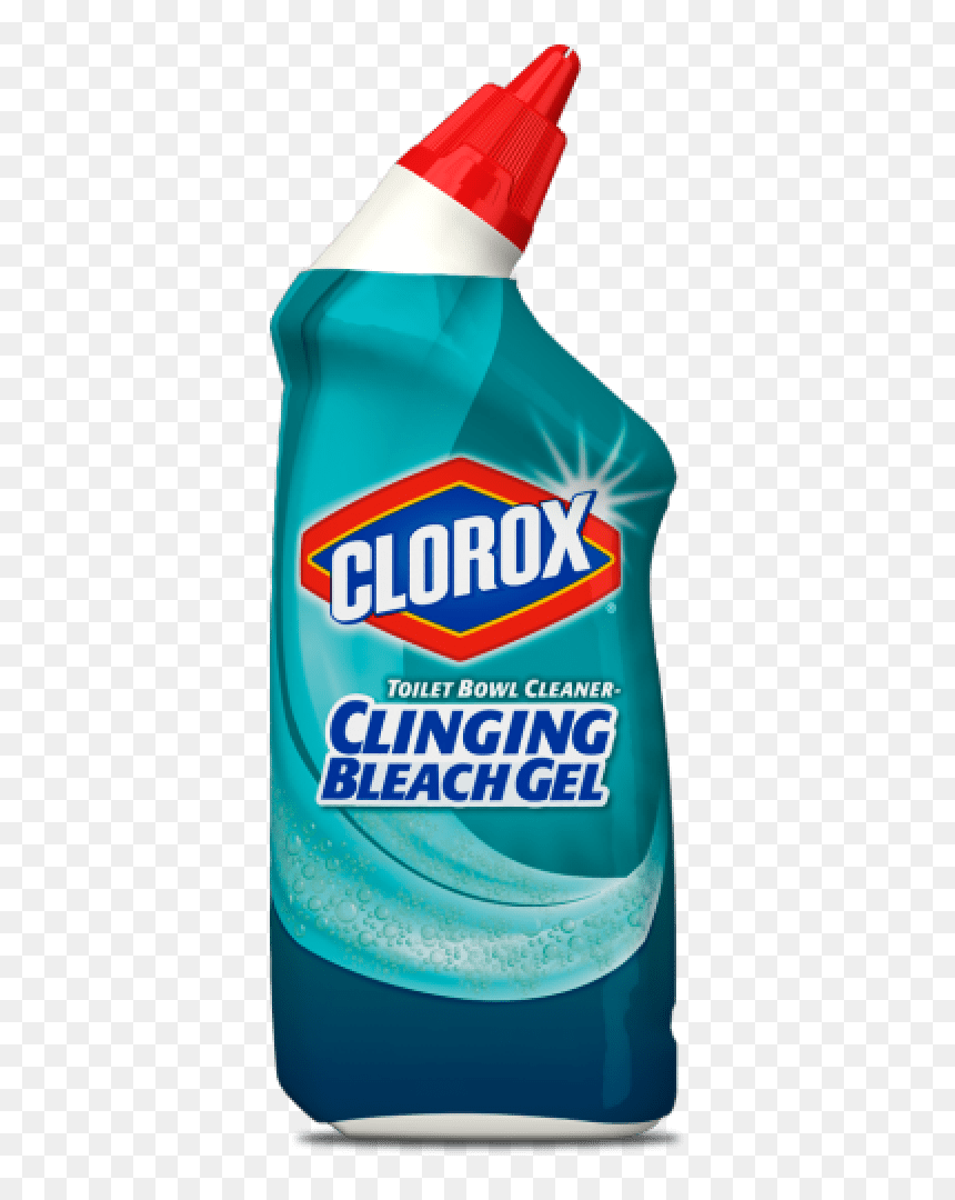 Toilet Bowl Cleaner - Clorox Clinging Bleach Gel, HD Png Download - clorox png