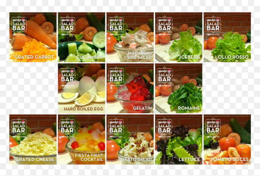 Salad Bar Png - Wendys Salad Bar Price, Transparent Png - wendys png