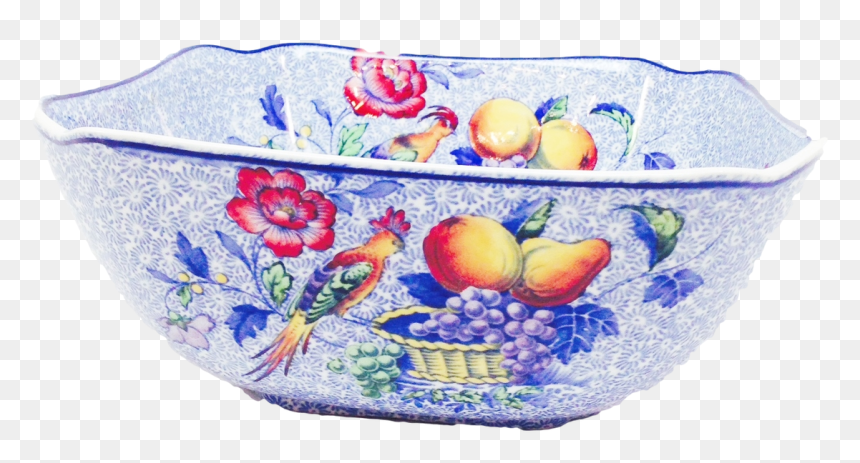Ceramic, HD Png Download - fruit bowl png