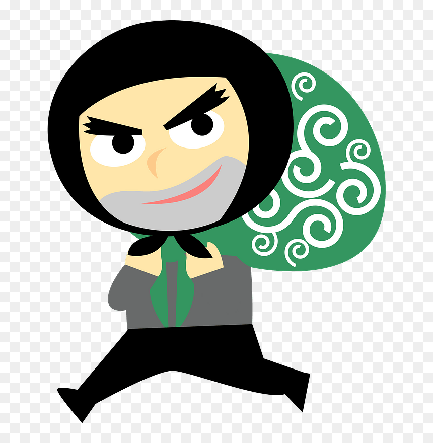 Thief Criminal Clipart 昭和 泥棒 イラスト Hd Png Download Vhv