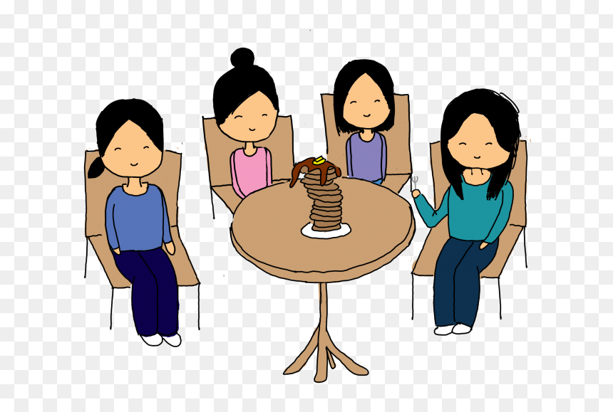 Cat"s Out Of The Bag - Four Sisters Clipart, HD Png Download - sisters png