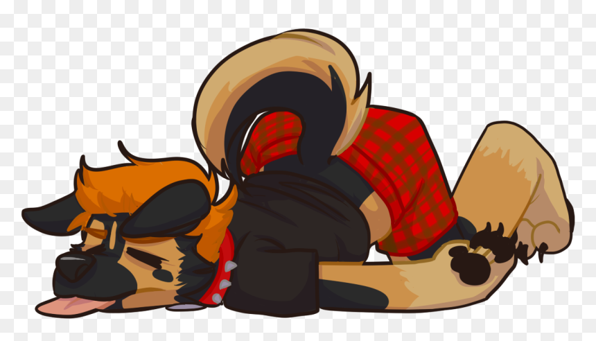 Lazy Dog Clipart - Cartoon, HD Png Download - lazy png