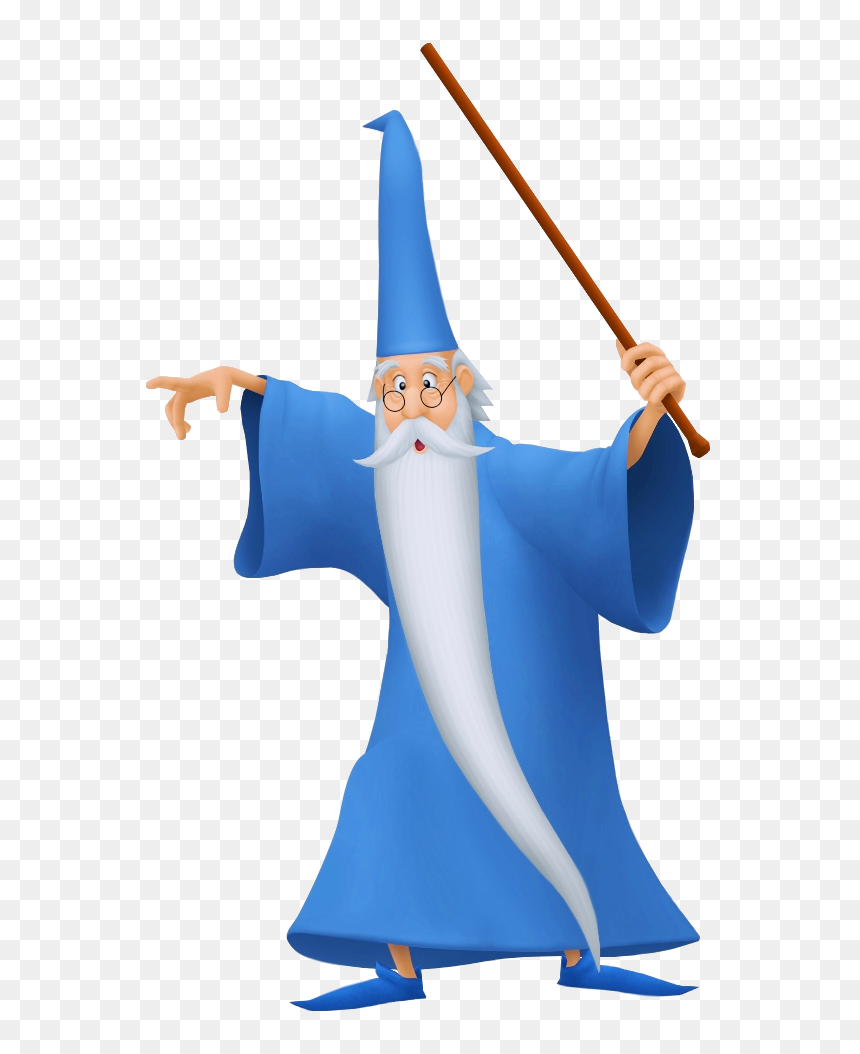 Thumb Image - Merlin Kingdom Hearts, HD Png Download - merlin png
