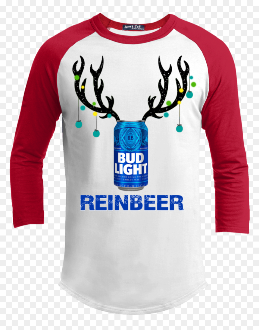 Funny Christmas Shirts Beer, HD Png Download - budlight png