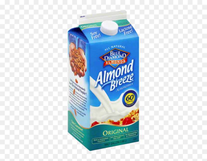 Almond Milk Png - Almond Breeze Almond Milk Original, Transparent Png - breeze png