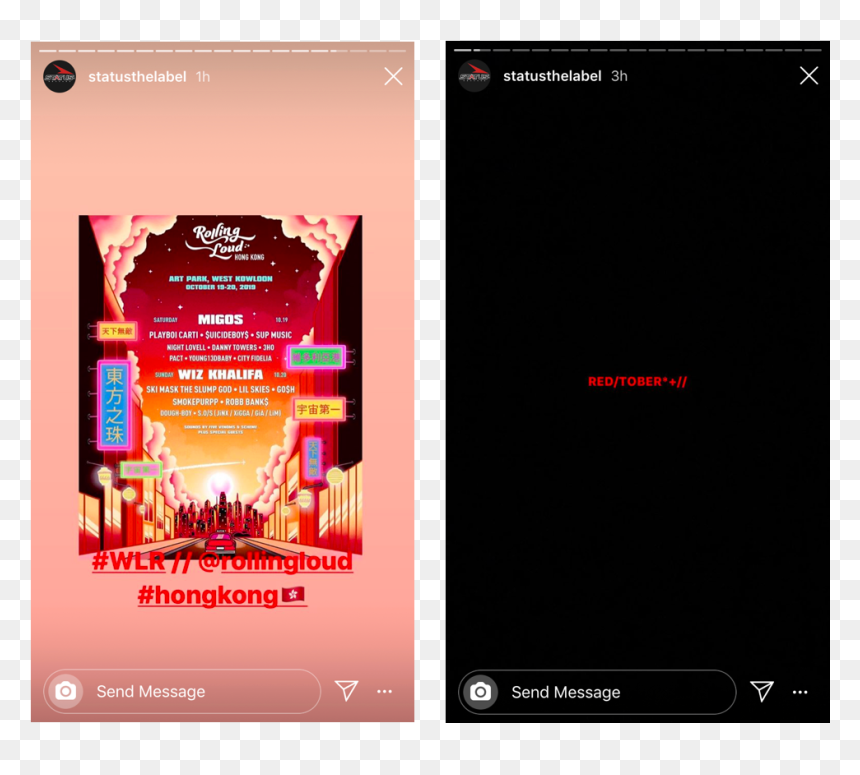 Rolling Loud Hong Kong 2019, HD Png Download - playboi carti png