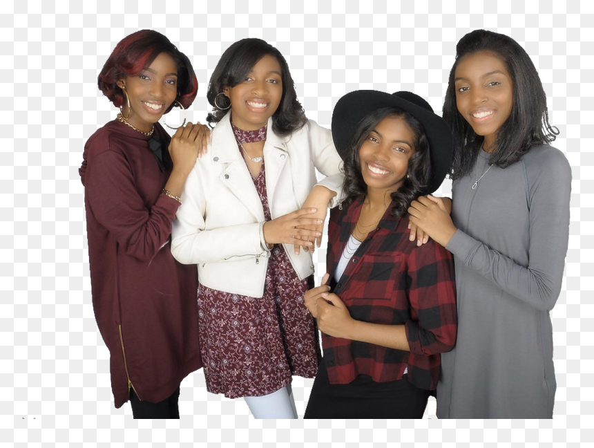 Girl, HD Png Download - sisters png
