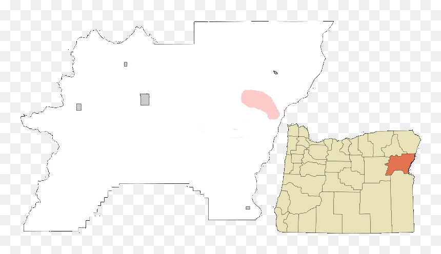 Eagle Valley Location In Baker County, Oregon - Washington County Oregon Map, HD Png Download - baker png