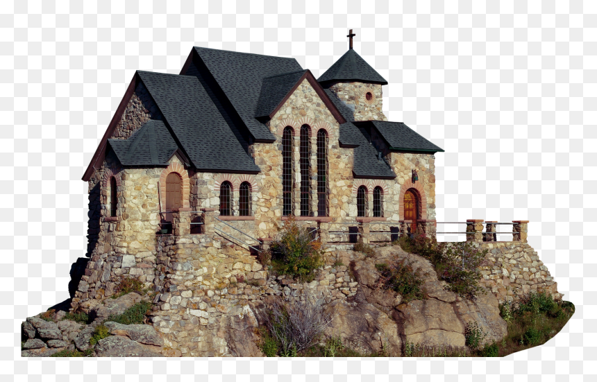 Chapel On The Rock, HD Png Download - house window png