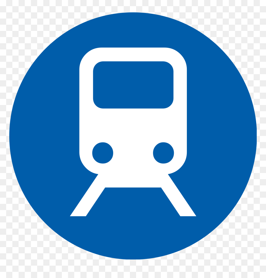 Thumb Image - Airport Railway Line, Brisbane, HD Png Download - train icon png
