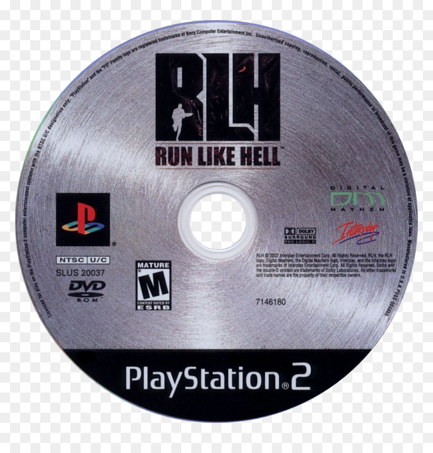 Run Like Hell - Ps2, HD Png Download - ps2 png