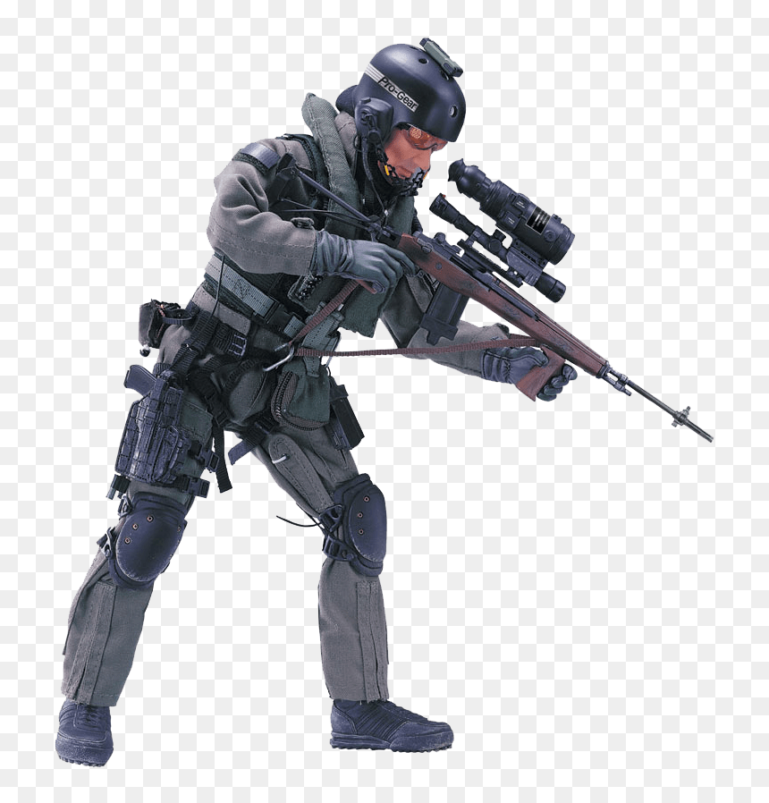 Navy Seal Sniper Toy Png Image - Navy Seal Sniper Action Figure, Transparent Png - navy seal png