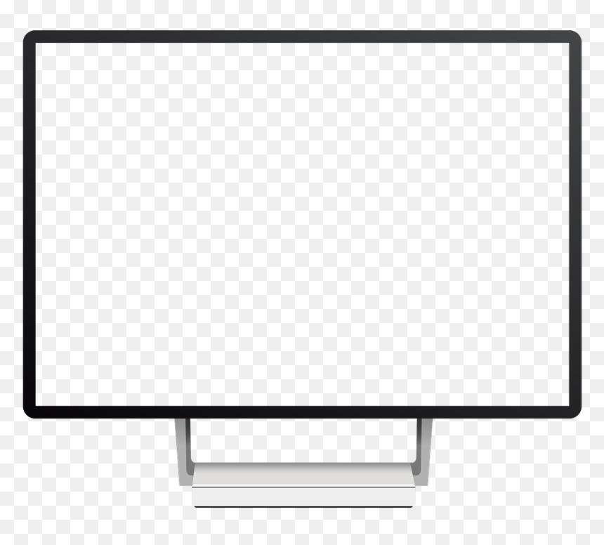 All In One Computer Computer Computer Monitor Free - Computer Monitor, HD Png Download - computer vector png