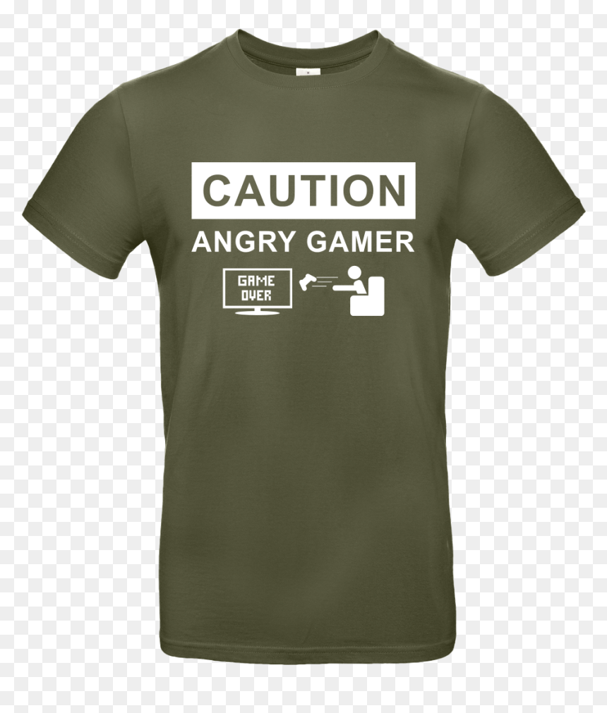 Angry Gamer T-shirt B&c Exact - Gamer Shirt Transparent Background, HD Png Download - angry gamer png