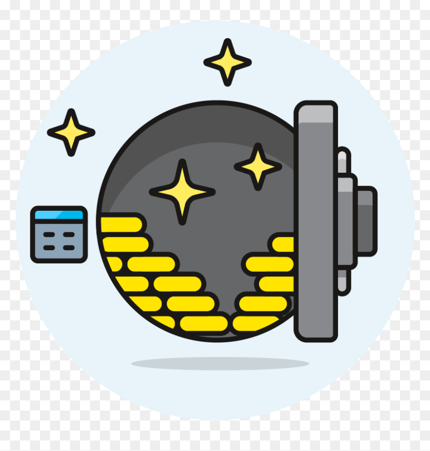 Transparent Bank Vault Png - Safe Gold Icon Png, Png Download - vault png