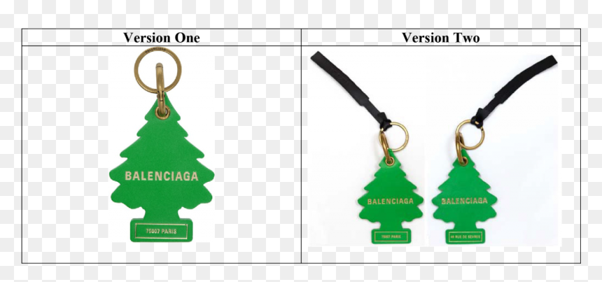 Balenciaga Offered For Sale And Sold Leather Key Rings - Christmas Tree, HD Png Download - christmas sale png
