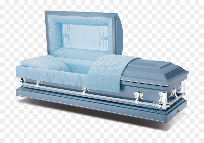 Ammen Family Spectra Blue Casket - 20 Gauge Steel Casket, HD Png Download - casket png