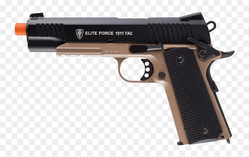 Elite Force 1911 Tac Pistol By Kwc / Co2 Airsoft Pistol - Elite Force 1911 Tac, HD Png Download - 1911 png