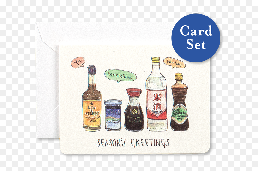 Season"s Greetings Mini Card Set Of - Seasons Greetings Pun, HD Png Download - seasons greetings png