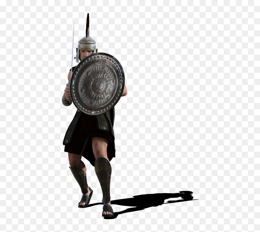 Roman Gladiator Png, Transparent Png - rome png