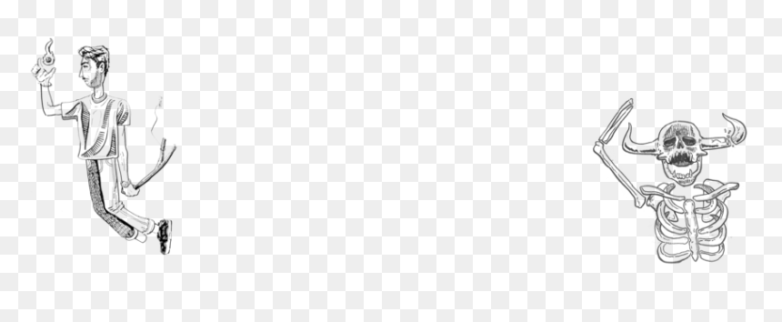 Sketch Banner Transparent Smaller, HD Png Download - nacho libre png