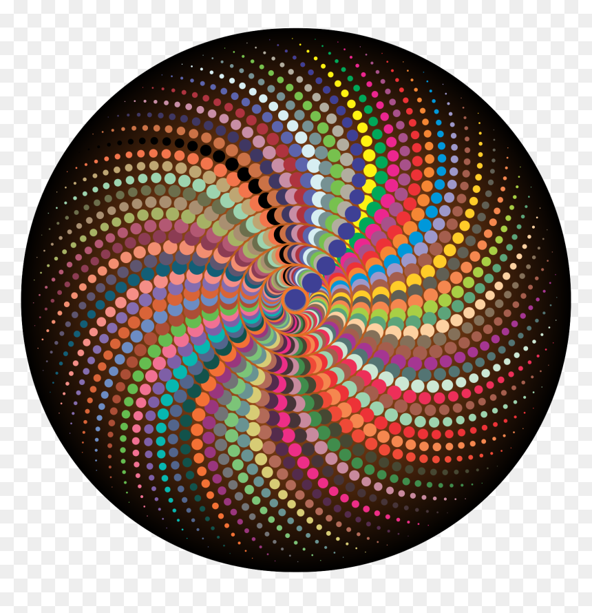 Bola De Bolinhas Clip Arts - Circle, HD Png Download - bola png