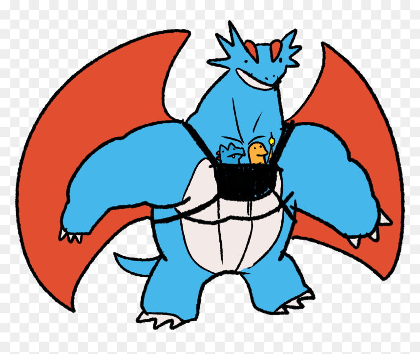 Pokemon Mystery Dungeon Salamence Meme, HD Png Download - salamence png