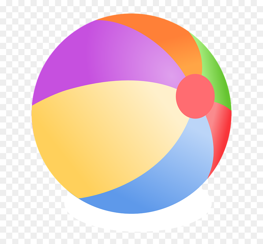 Thumb Image - Beach Ball Clipart Png, Transparent Png - bola png