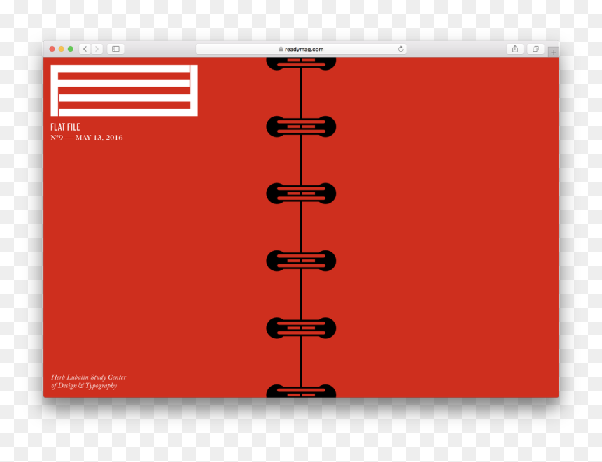 Readymag On Twitter - Orange, HD Png Download - binder png