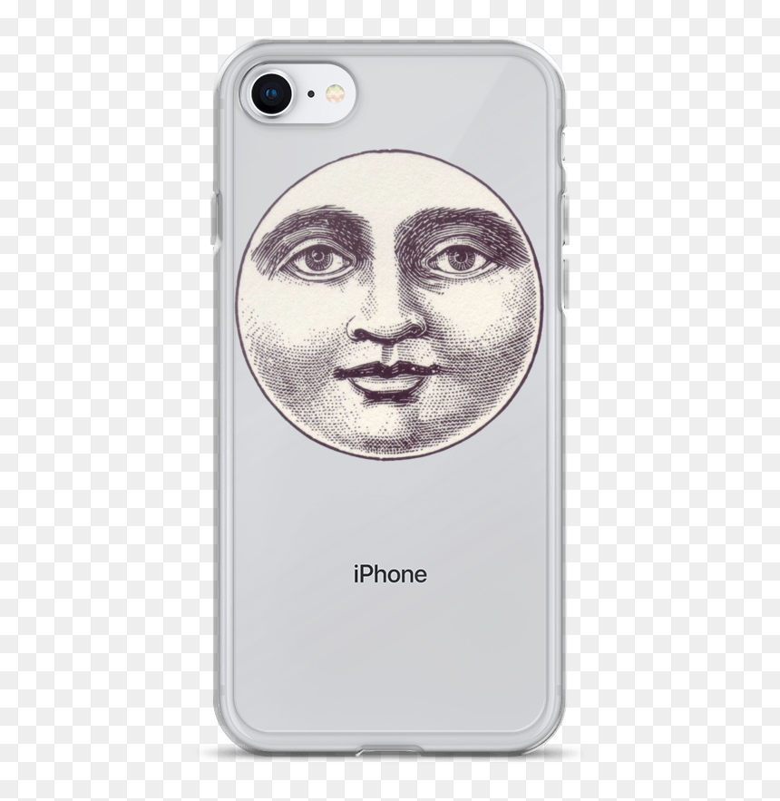 Moon Man Iphone Case - Vintage Man In The Moon, HD Png Download - moonman png
