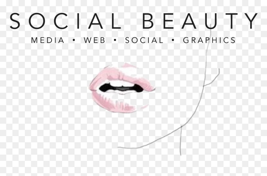 Social Beauty Logo - Tongue, HD Png Download - damn png