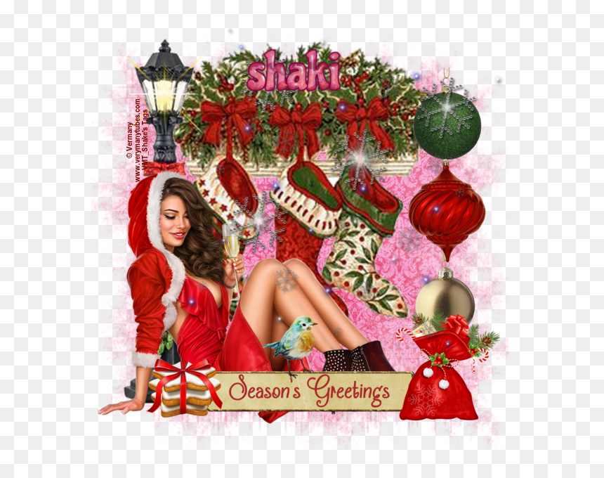 Christmas Decoration, HD Png Download - seasons greetings png