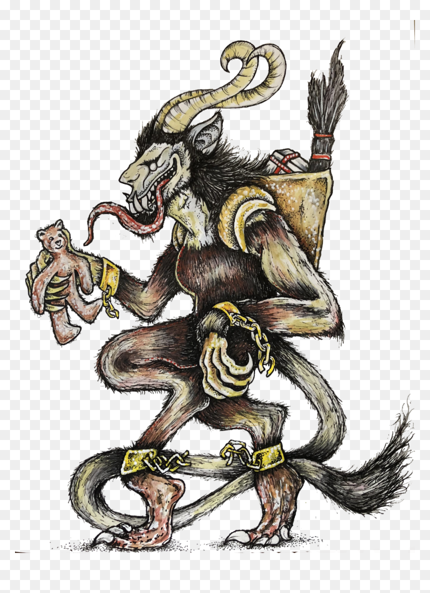 Illustration , Png Download - Transparent Krampus, Png Download - krampus png