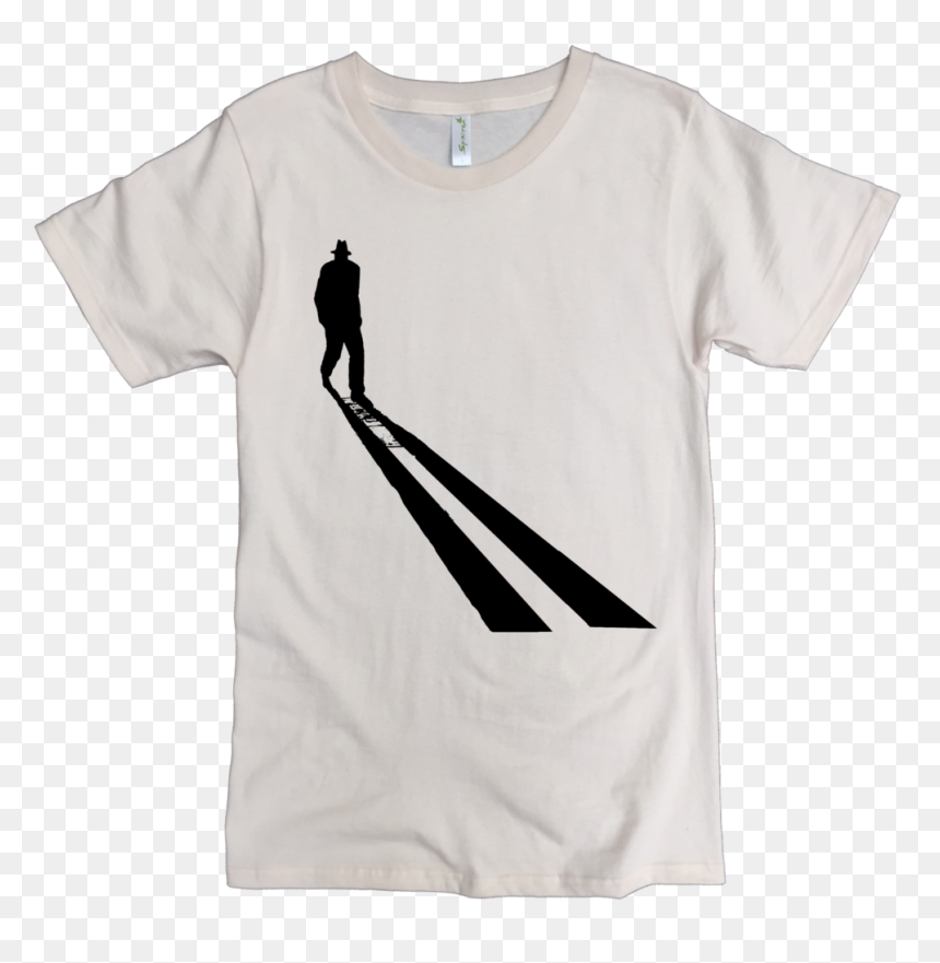 Shadow Man Printed On Men"s Classic Crew , Png Download - Active Shirt, Transparent Png - shadow man png