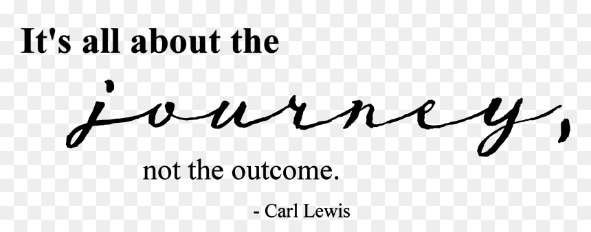 Its About The Journey Not The Outcome, HD Png Download - journey png