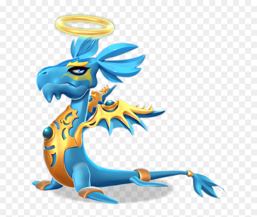 Transparent Archangel Clipart - Dragon Mania Legends Dragones, HD Png Download - ice dragon png