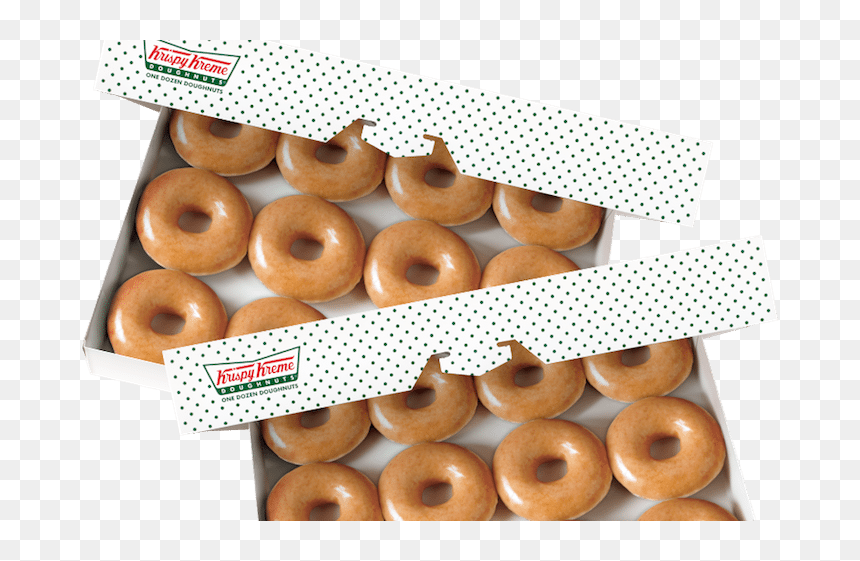 Svg Black And White Doughnut Clipart Krispy Kreme Doughnuts - Krispy Kreme Donut Clipart, HD Png Download - krispy kreme png