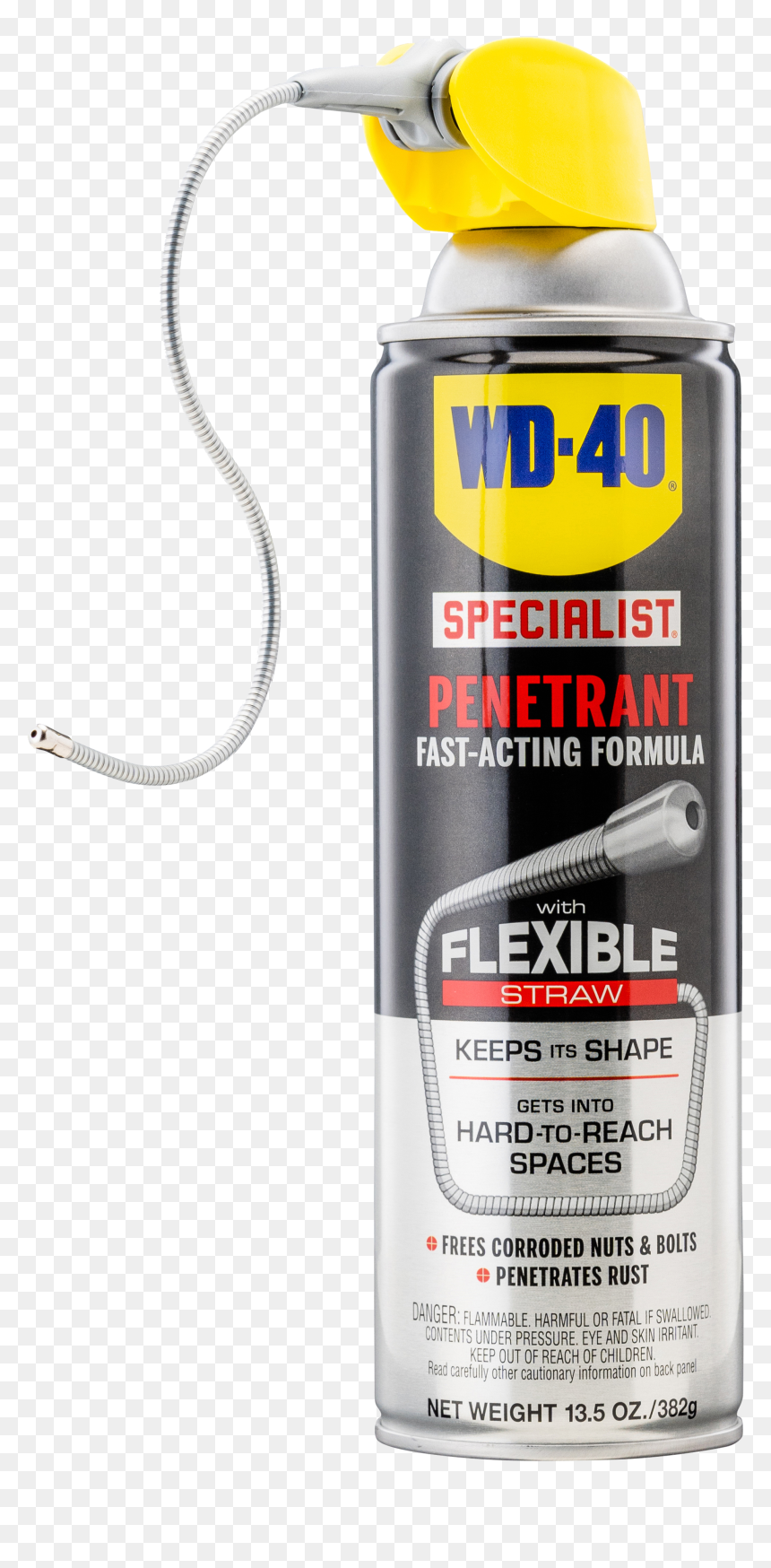 Penetrant With Flexible Straw - Exhaust System, HD Png Download - 40 png