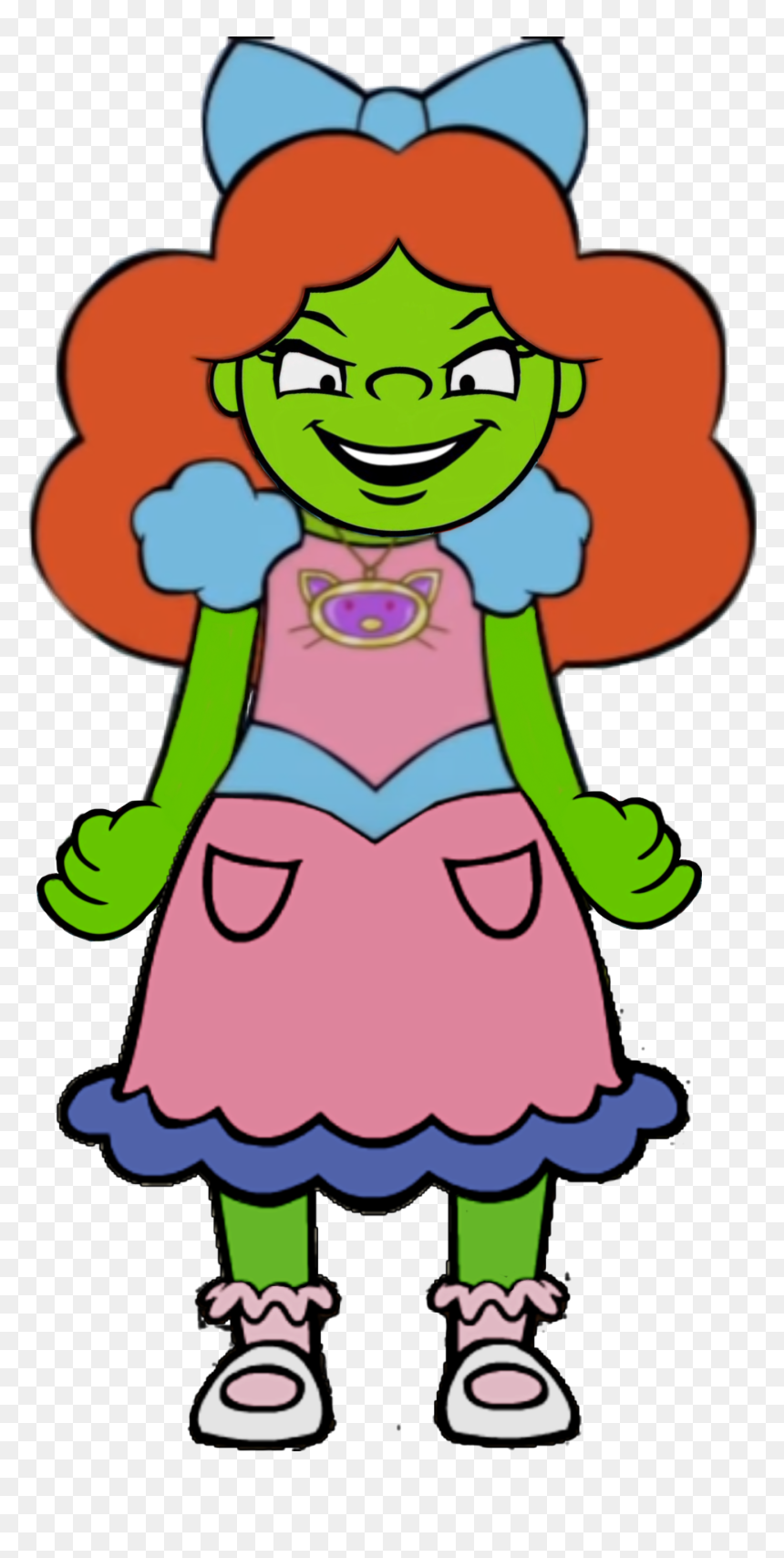Eileen Overkill The Beloved Birthday Girl Evil Grin - Wordgirl Eileen The Birthday Girl, HD Png Download - evil grin png