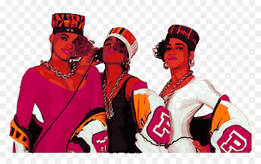 Salt N Pepa, HD Png Download - straight outta compton png