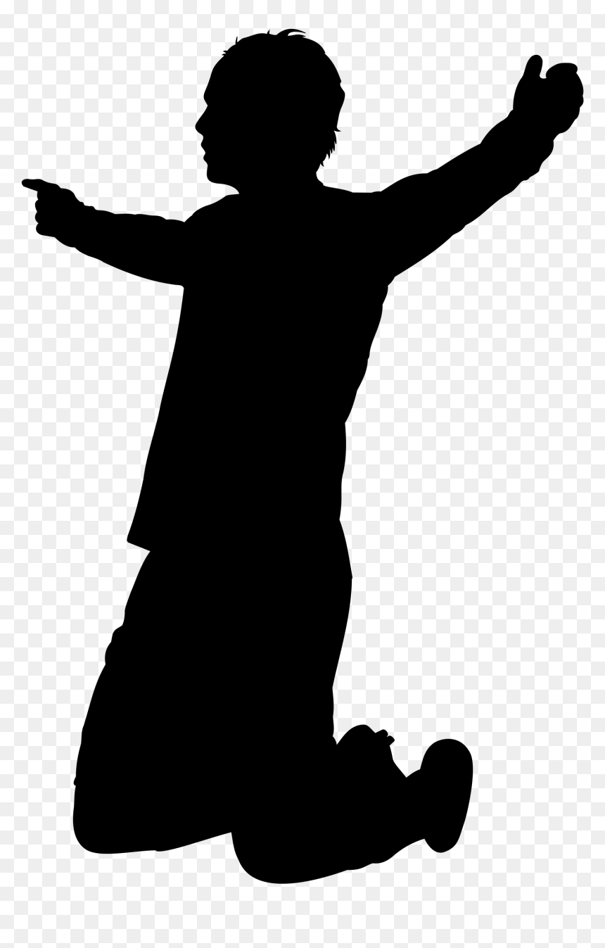 Football But Clip Art, HD Png Download - shadow man png