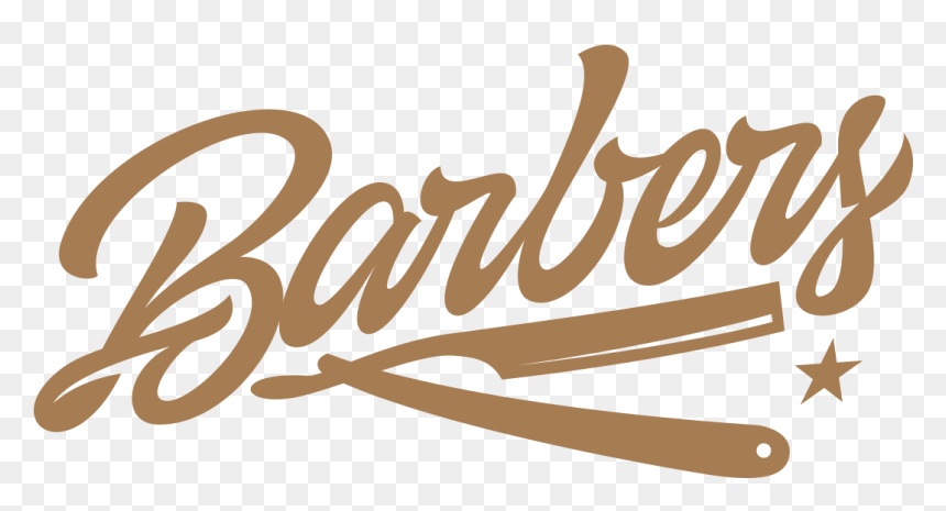 Soledad Barber Shop Multipurpose - Calligraphy, HD Png Download - barber shop png