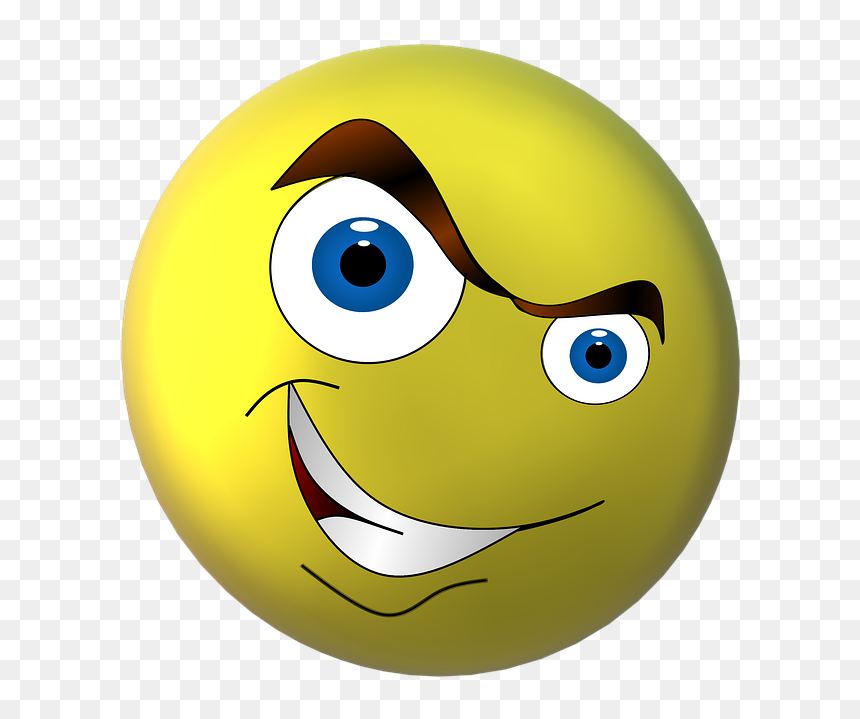 Nụ Cười Mỉa Mai, HD Png Download - evil grin png