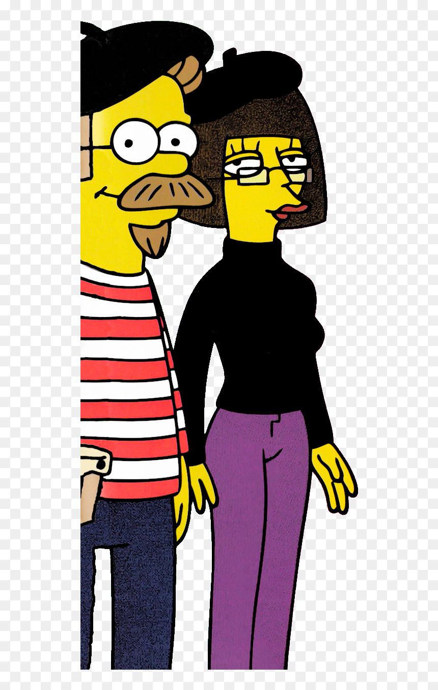 Cartoon, HD Png Download - ned flanders png