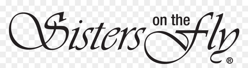 Sisters On The Fly Logo - Calligraphy, HD Png Download - sisters png