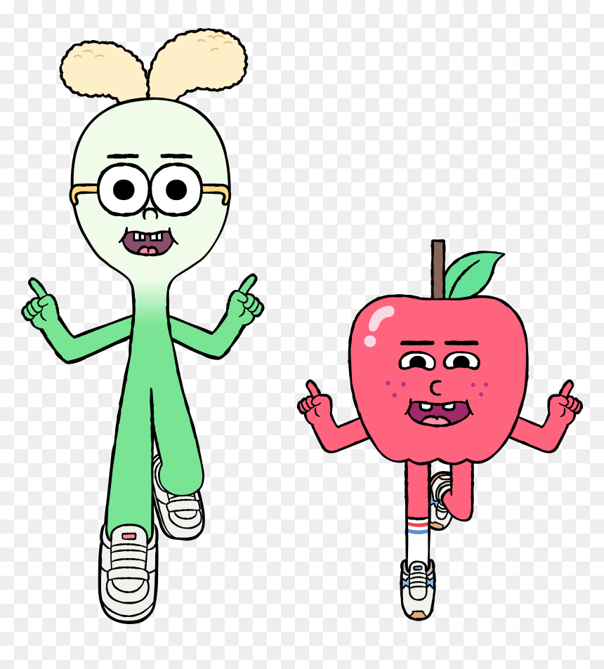 Onion Apple Dance - Imágenes De Manzana Y Cebollín, HD Png Download - cartoon network png